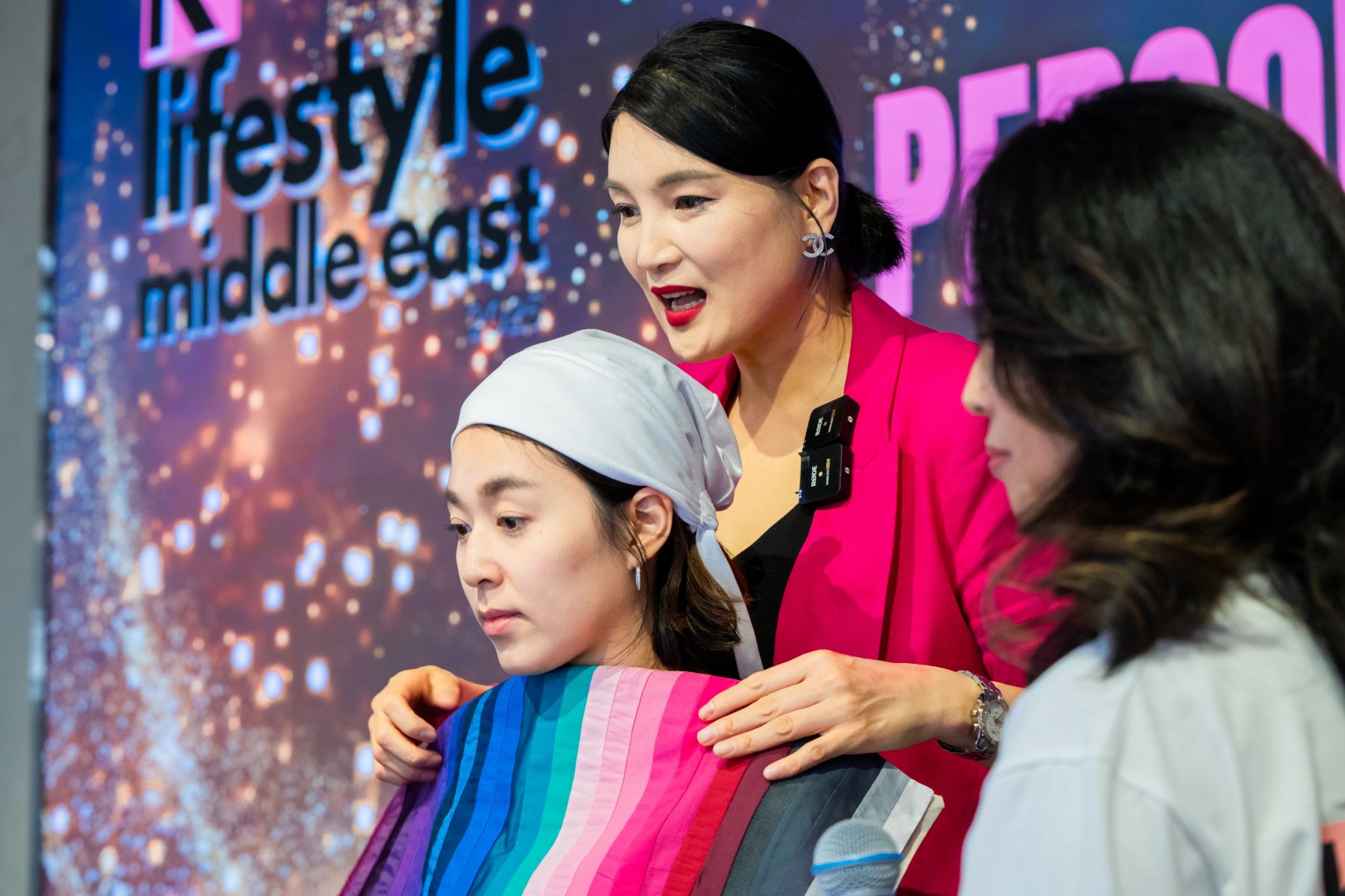 PBS컬러랩 최해숙 대표 — 퍼스널컬러 드레이핑 현장